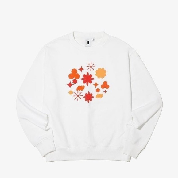 Official BTS Permission to Dance white long sleeve sweatshirt 💜 - Picture 1 of 7